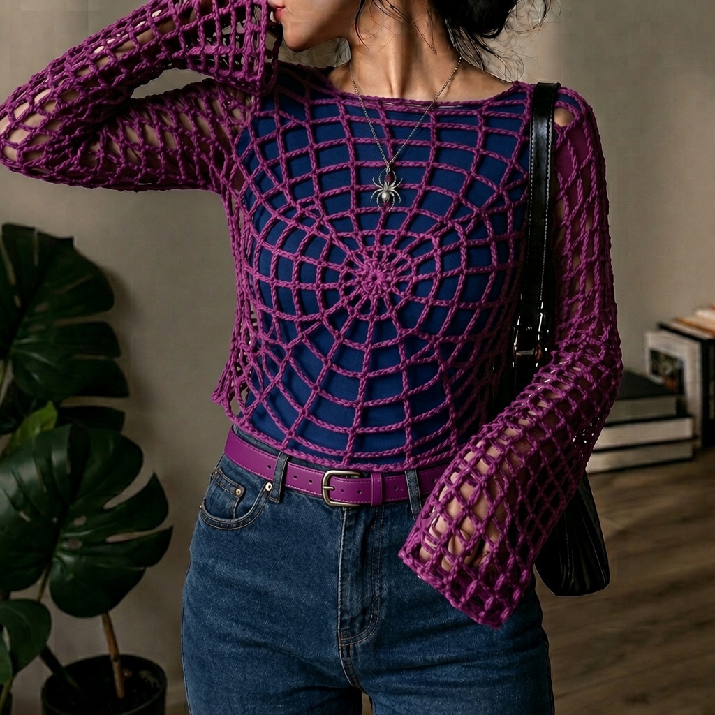 Spider Web Crochet 3-Piece Bundle — photo 5