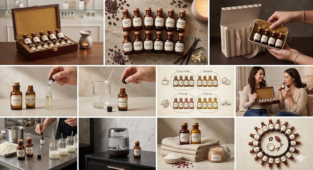 18 Type Gourmet Essential Oil Kit