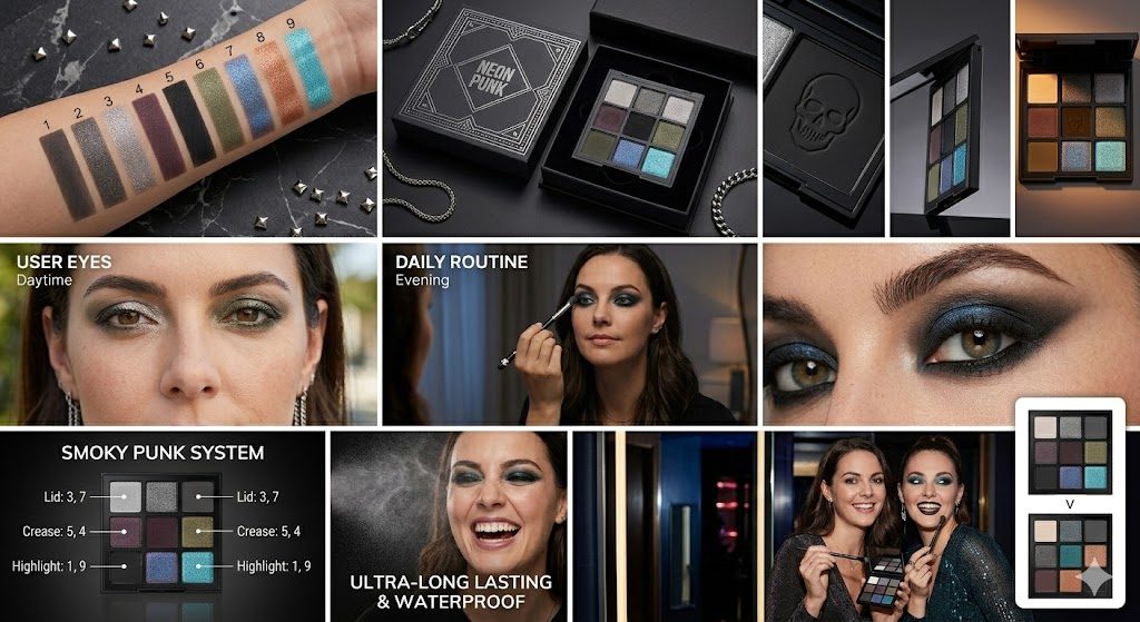 9-Color Gothic Smoky Eye Palette 3