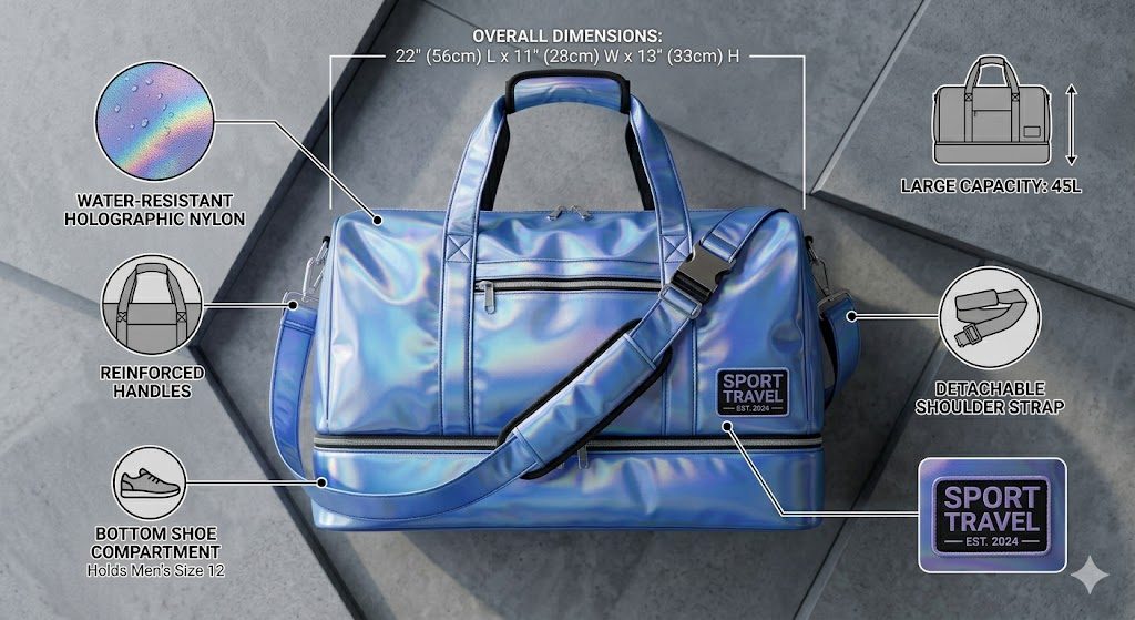 Holographic Travel Bag 2