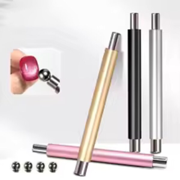Double-Head Cat-Eye Nail Magnet Pen view 5