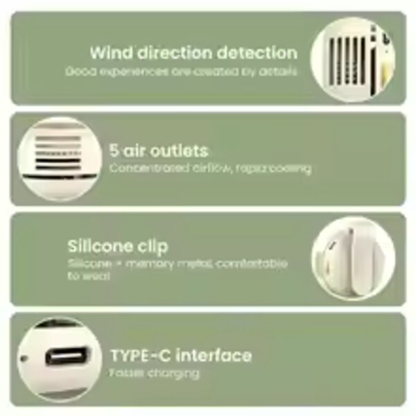 Portable Bladeless Neck Fan view 4