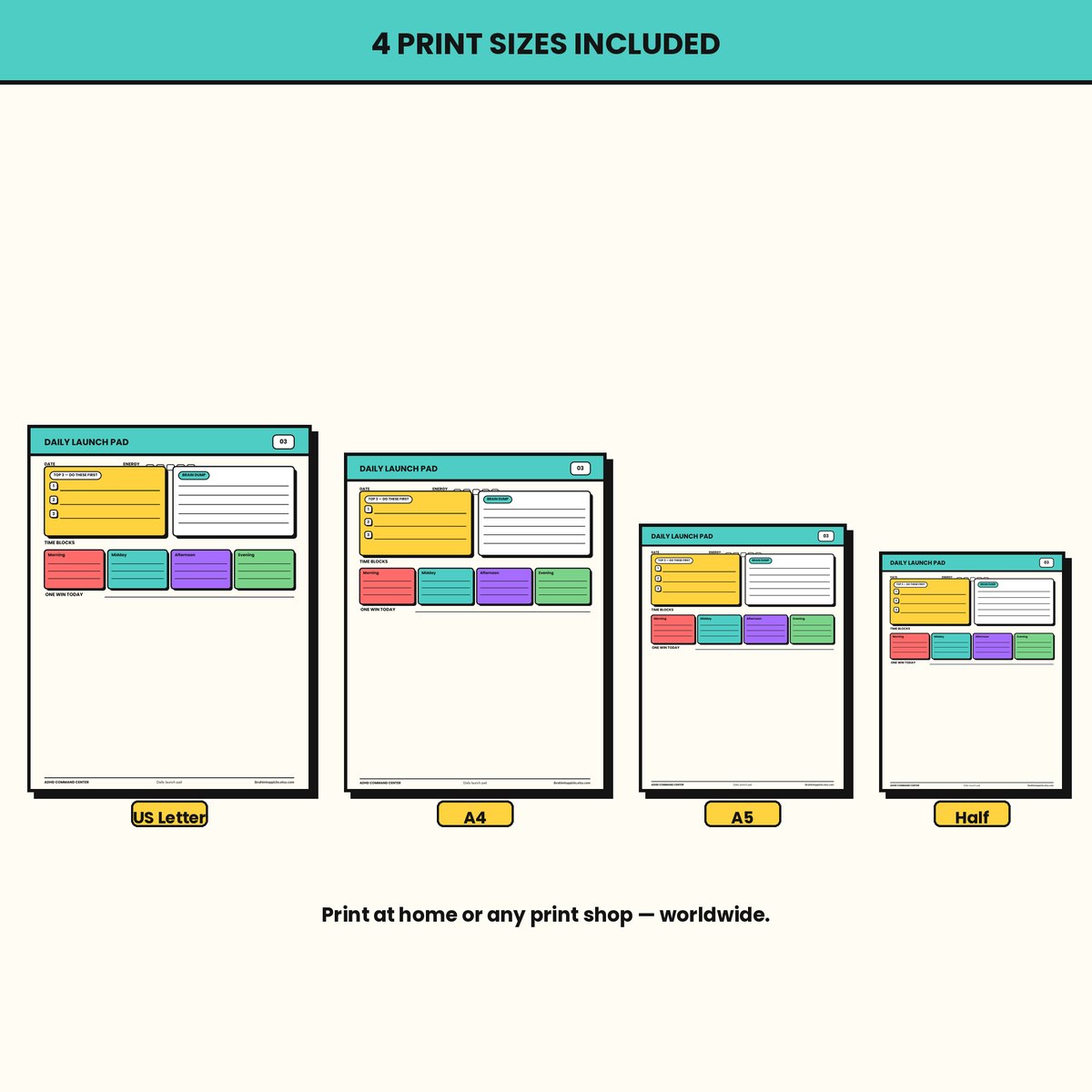 Sizes