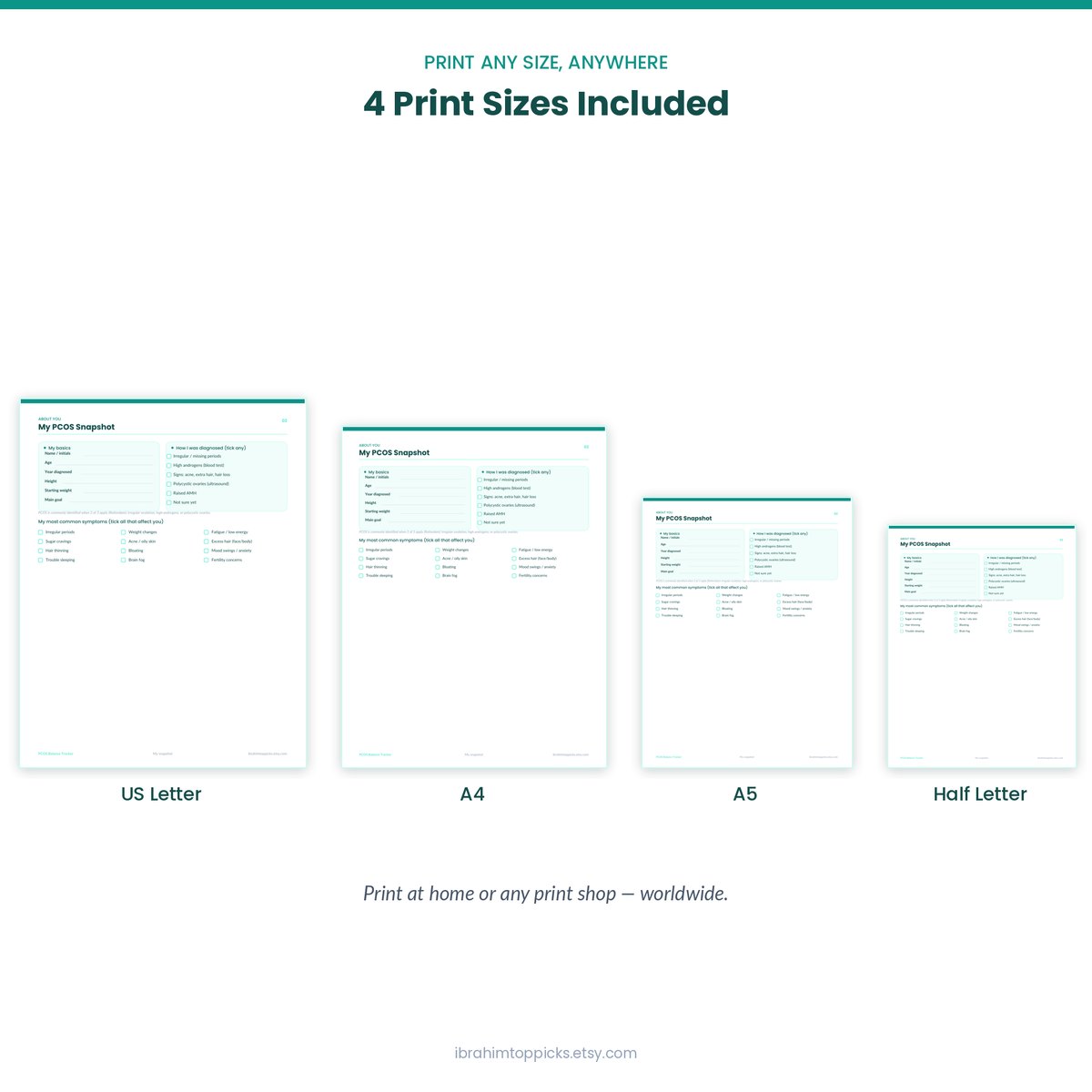 Sizes